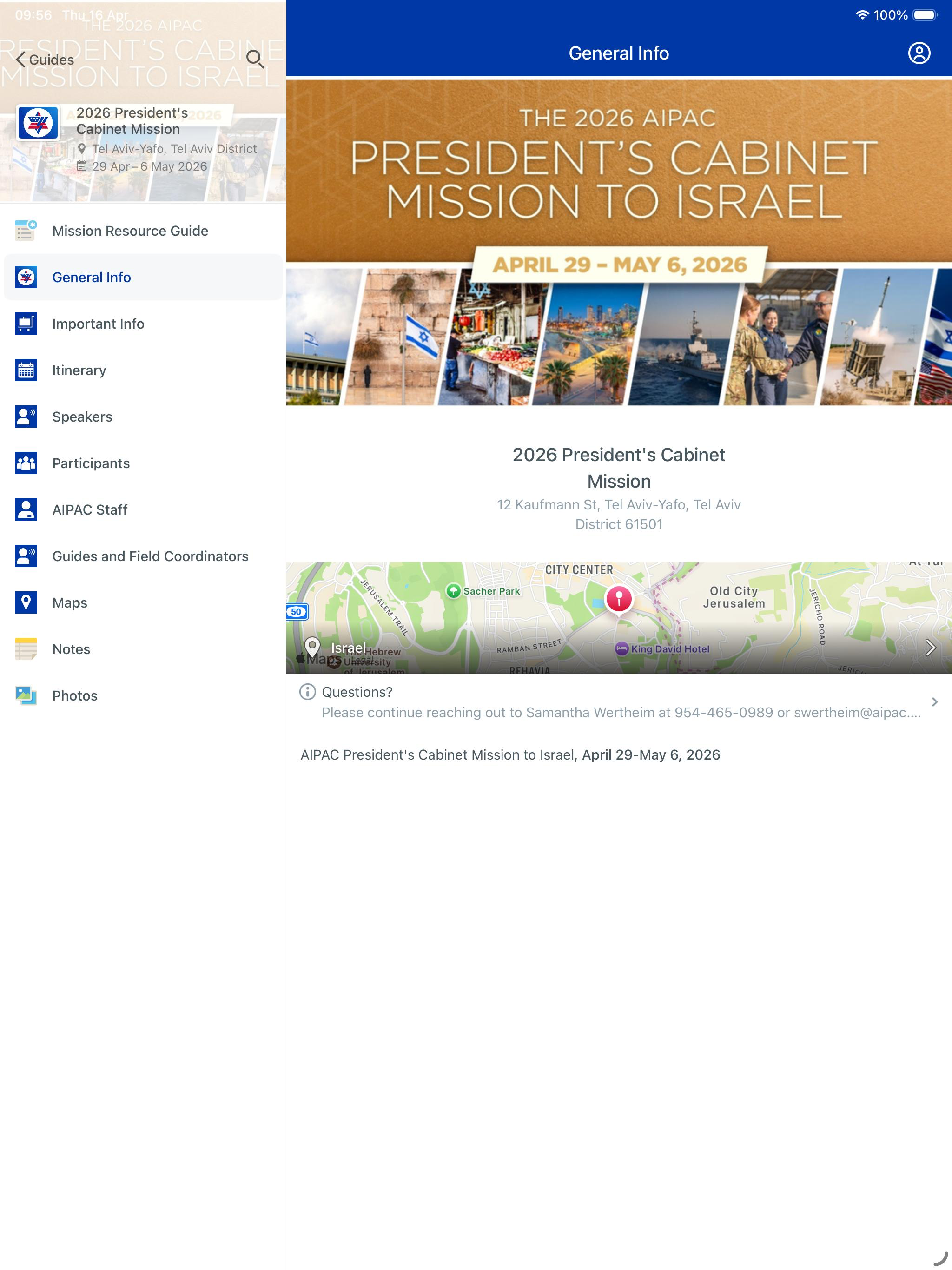 My Guides - AIPAC