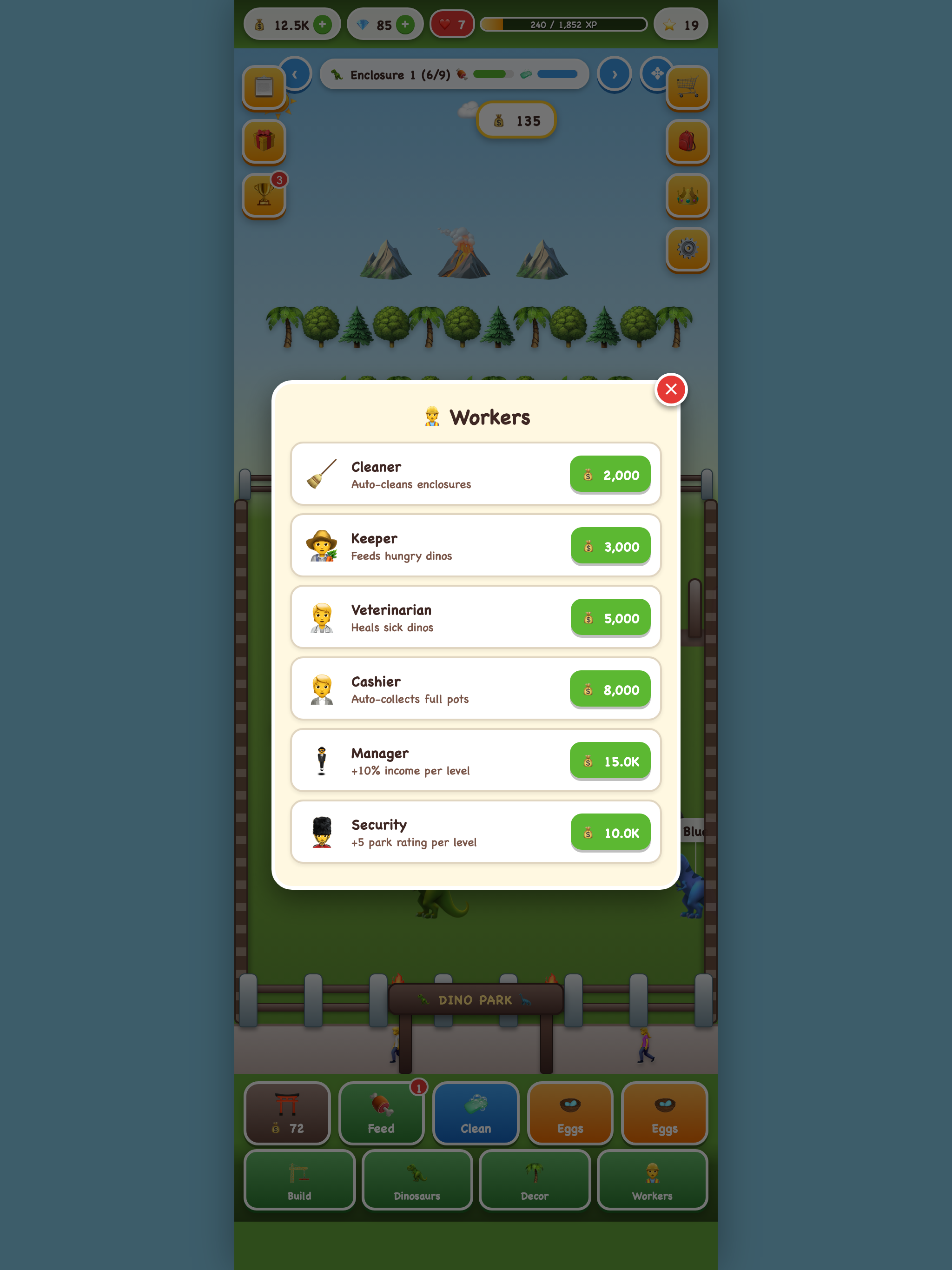 Dino Park Tycoon screenshot 8