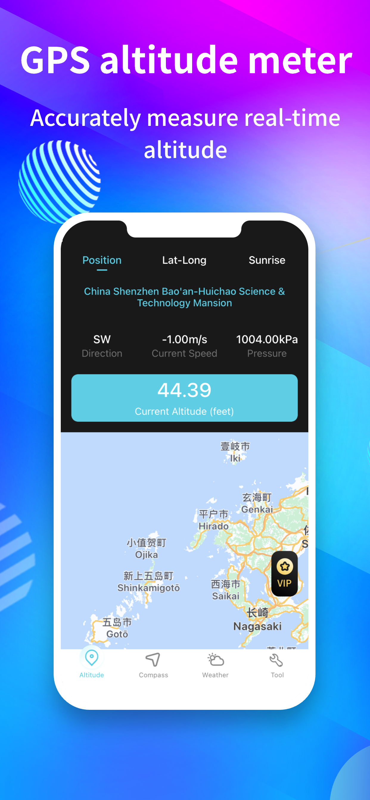 GPS Altitude Measurement