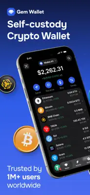 Gem Wallet - Bitcoin & Solana 1