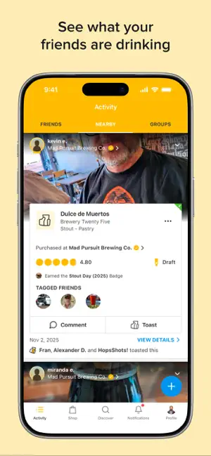 Untappd: Find Drinks You Love iPhone screenshot 2
