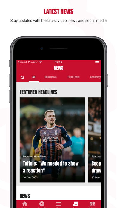 Nottingham Forest App Screenshot 3 of 7