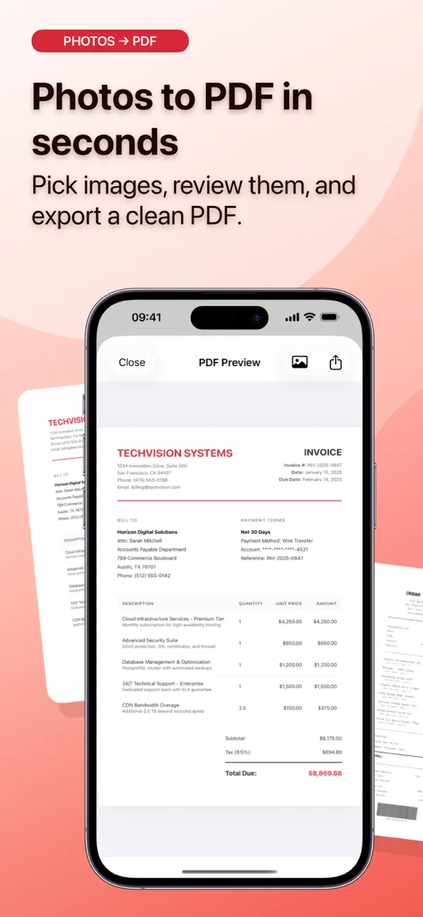 Photo to PDF: Convert & Scan Screenshot 1