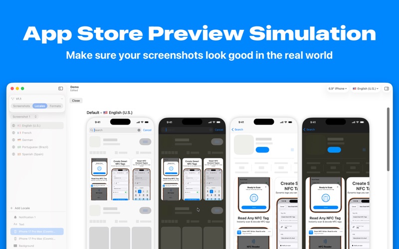Screenshot Master for App screenshot