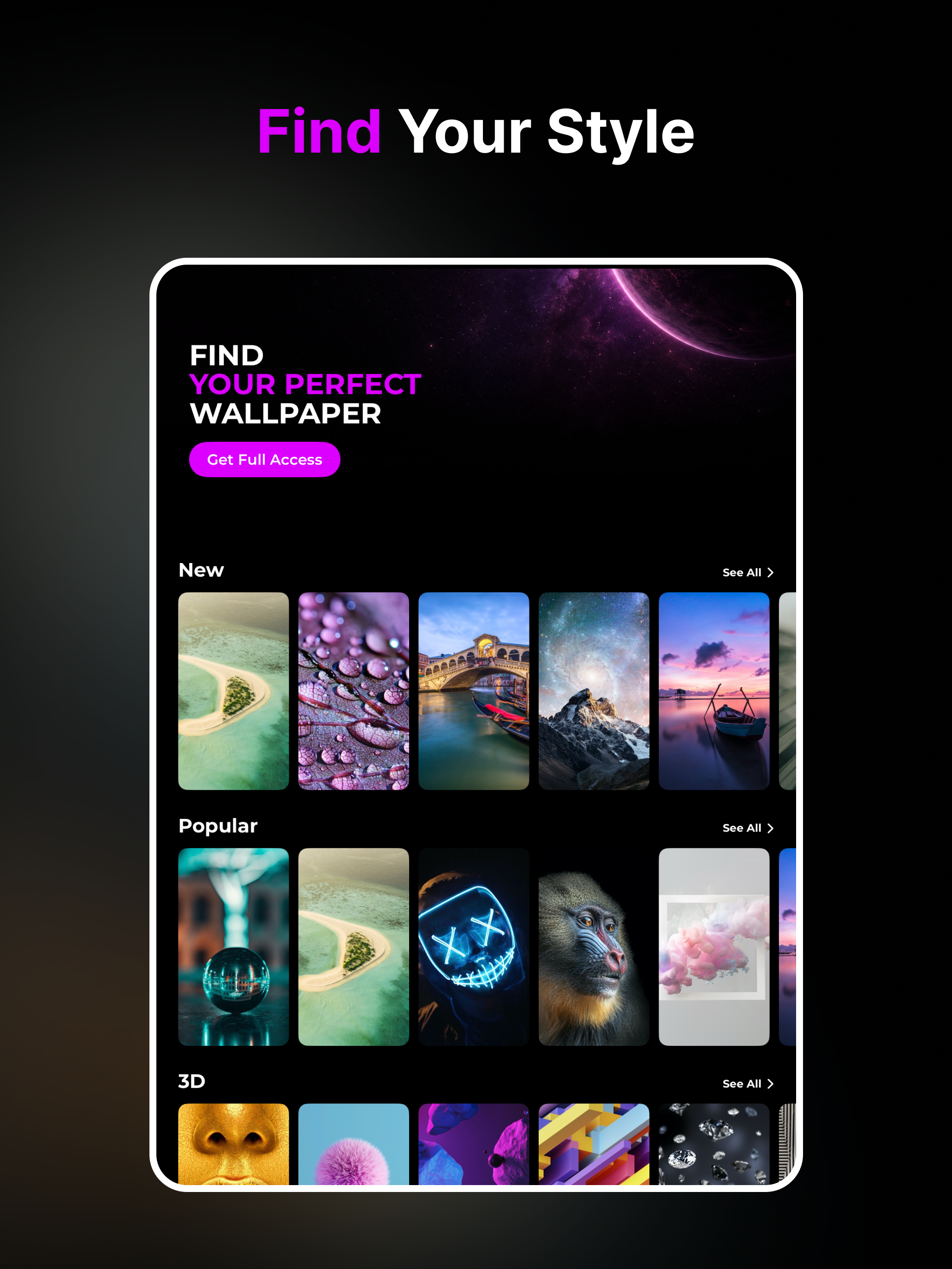 Infinity: Aesthetic Wallpapers screenshot 6