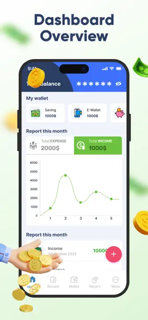 Money Tracker: Budget Manager screenshot 1