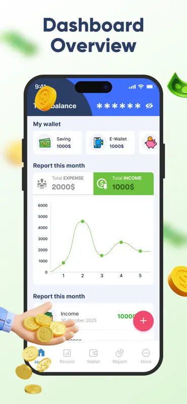 Money Tracker: Budget Manager screenshot 1 of 7