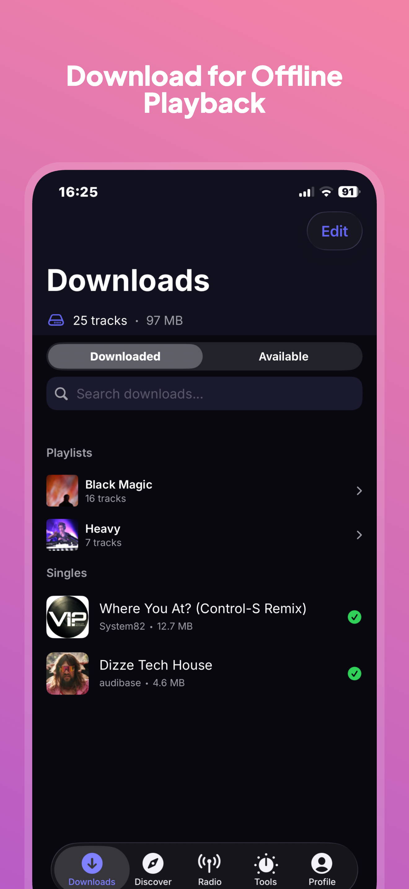 Audibase screenshot 3