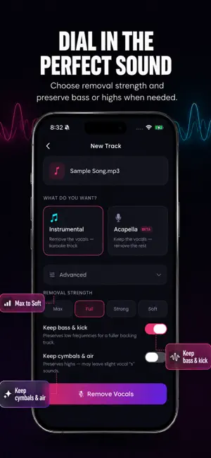 Vocal Remover - Music Splitter screenshot 2