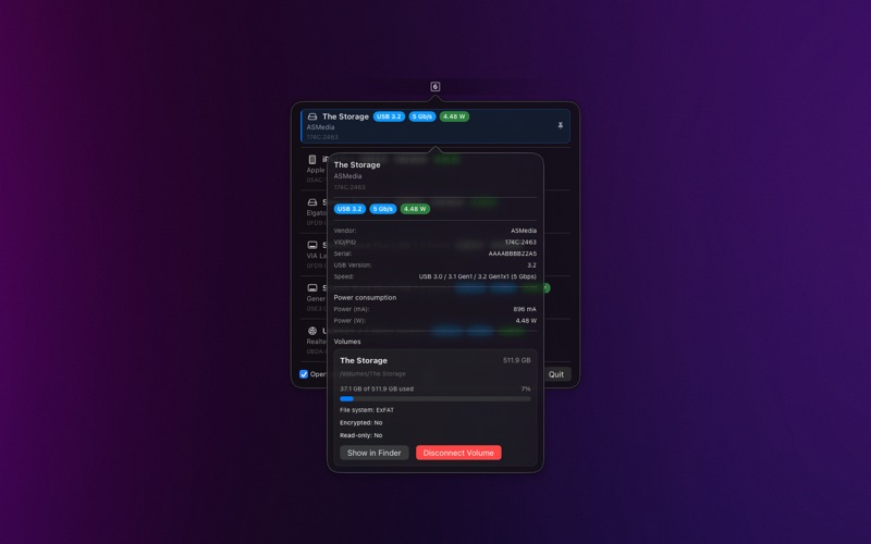 App screenshot