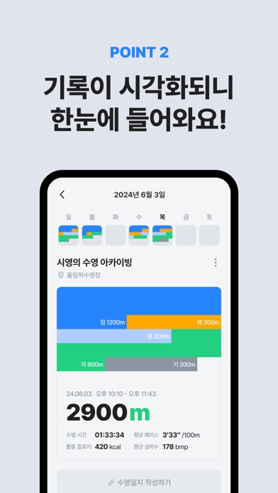 Syeong - Smart Swim Tracker Screenshot