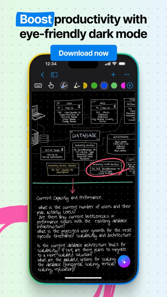 #8. Nebo: Note Taking for Students (iOS) 由: MyScript
