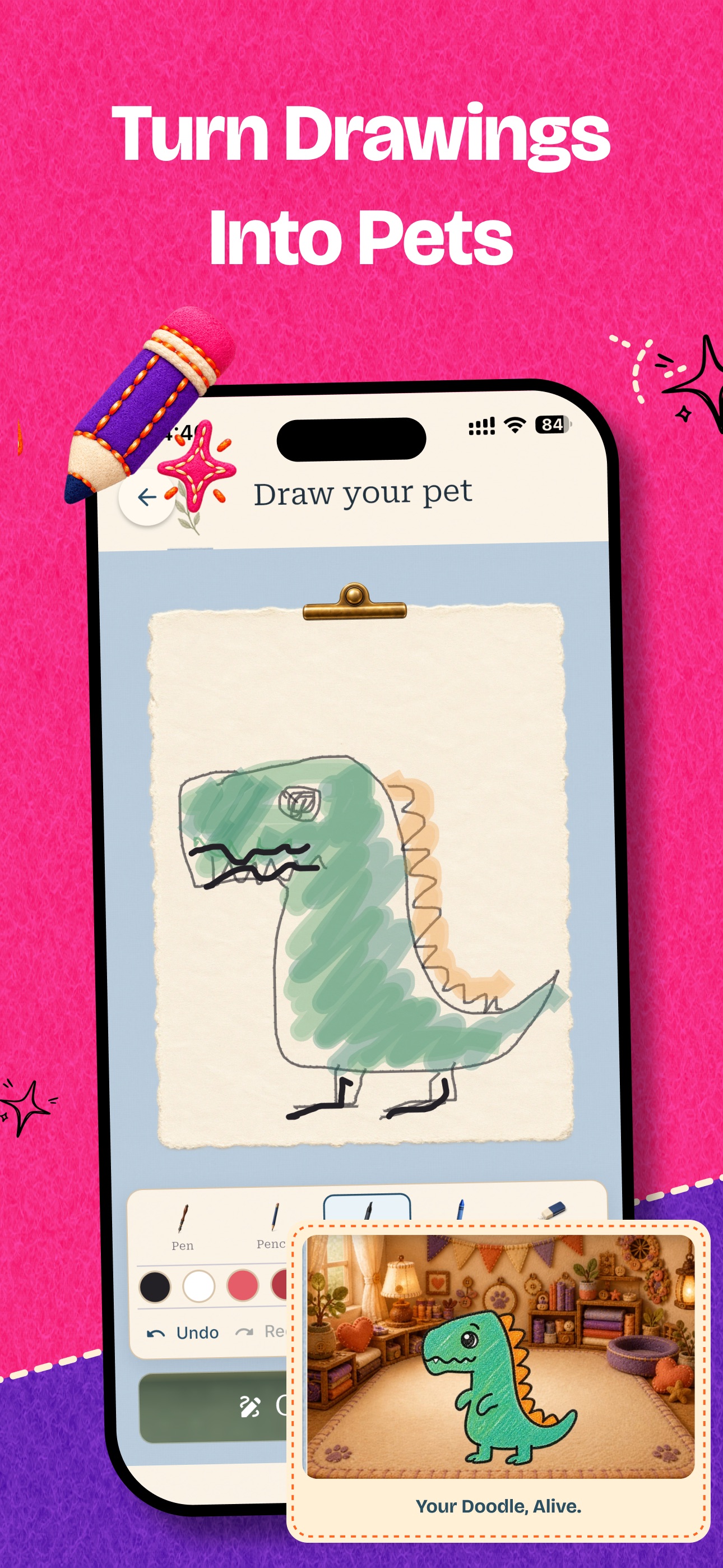 Screenshot 2 of PetPip: Screen Pet & Widgets