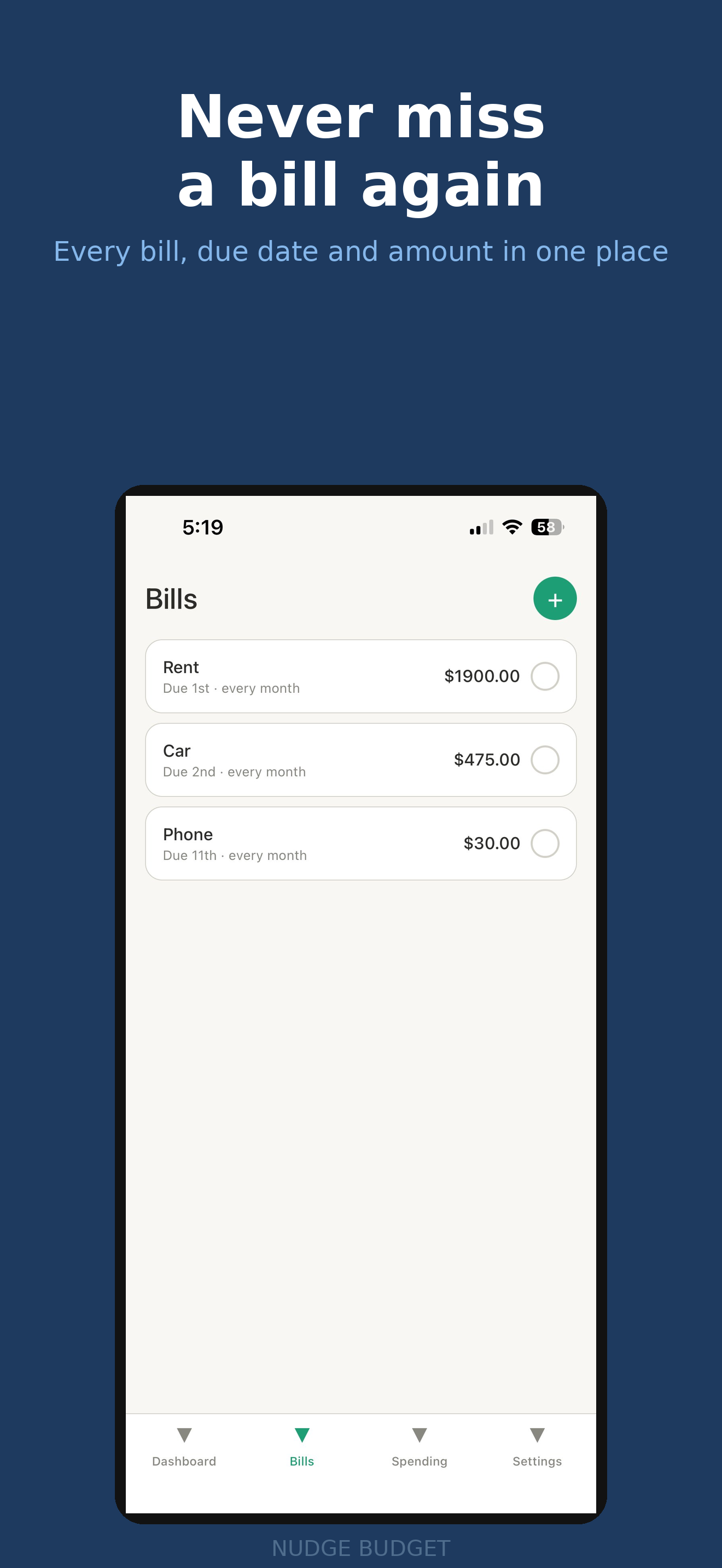 Nudge Budget screenshot 5