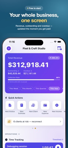 Invoices — Create & Send Screenshot 1 of 10