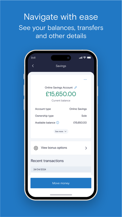 Marcus UK: Online savings bank iPhone screenshot 2
