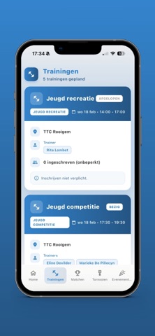 Ttc Rooigem screenshot