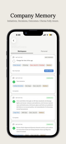 Chema Intelligence screenshot