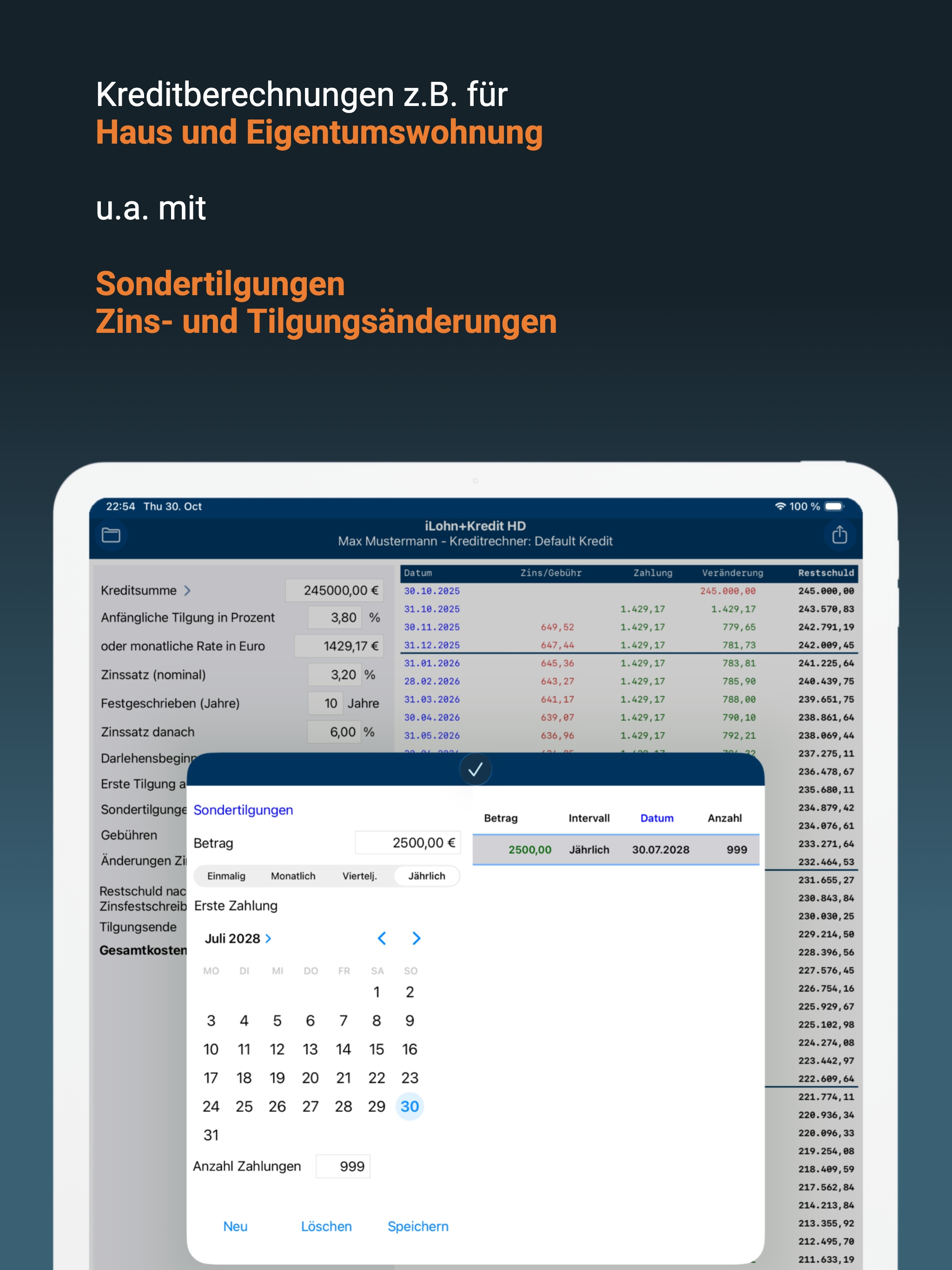 iLohn+Kredit HD 2026 screenshot 4
