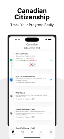 Canadian citizen iPhone screenshot