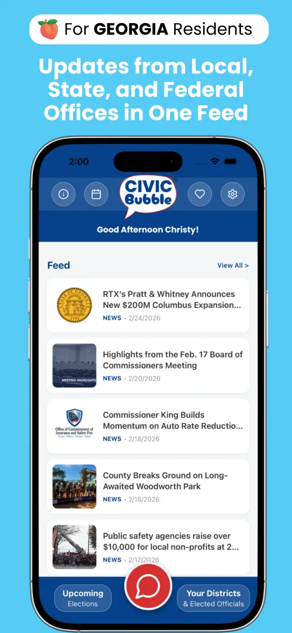 #5. Civic Bubble™ (iOS) di: Christy Zeigler
