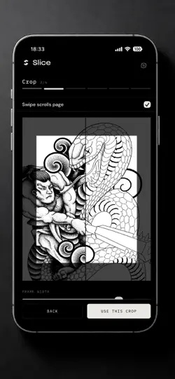 Captura de pantalla de Slice - Stencil Print en iPhone 5