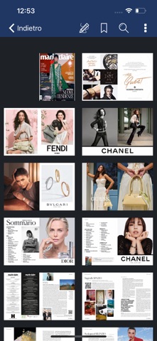 Marie Claire Italia screenshot