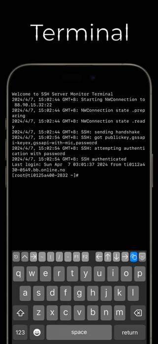 WebSSH Screenshot 4 of 10