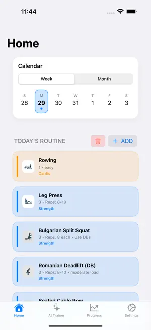 GuidedGym AI screenshot 1