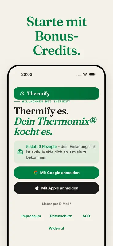 Thermify: Rezepte umwandeln screenshot 4 of 4