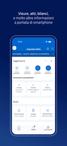 impresa italia iPhone screenshot