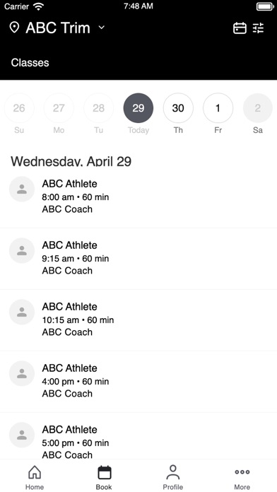 Screenshot #2 pour ABC Gyms