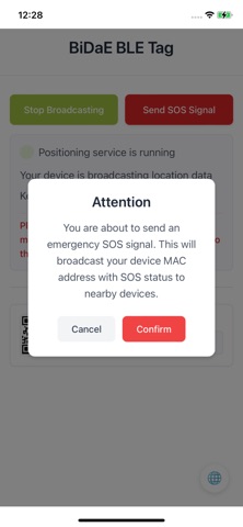 BLE Tag App Screenshot 8 of 10