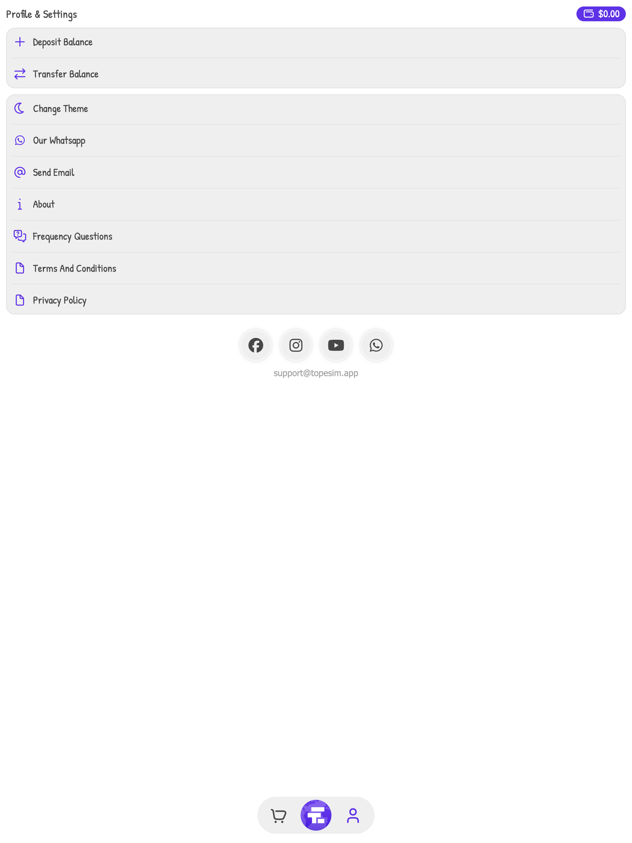 TopEsim: Travel & Internet screenshot 13