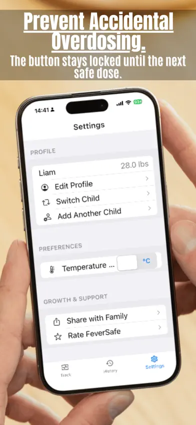 FeverSafe: Sick Child Tracker screenshot 5