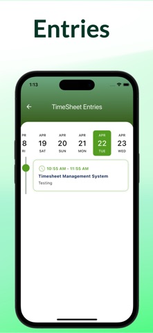 TimeSheet - Interlace Screenshot 5 of 10
