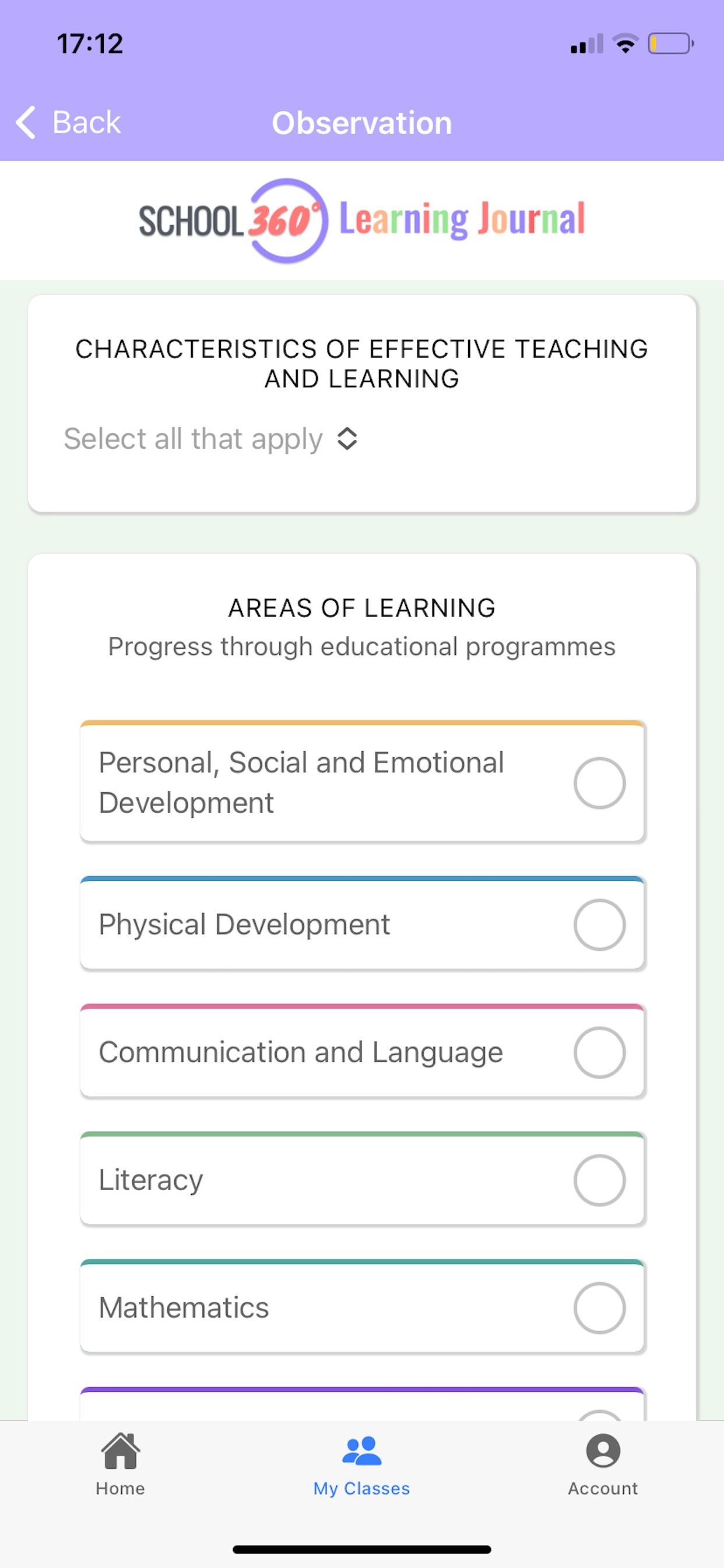 School360 Learning Journal