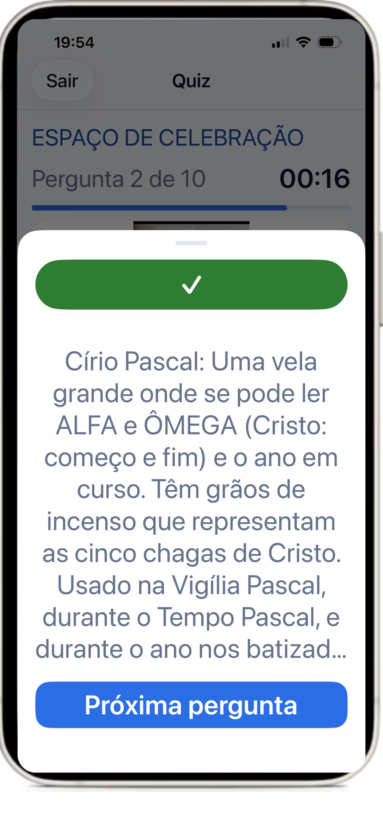 Screenshot 5 of Quiz Liturgico