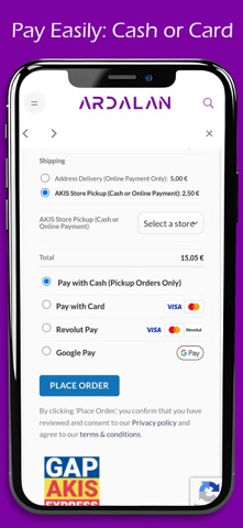 Ardalan: e-Shopping in Cyprus screenshot