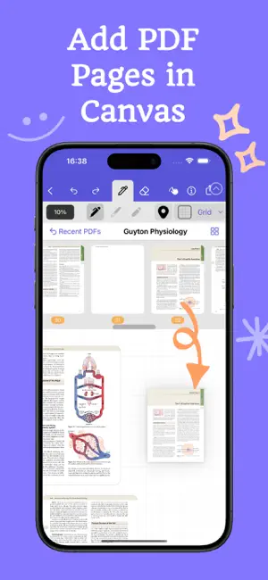 Fullnotes: PDF Notes & Canvas screenshot 2