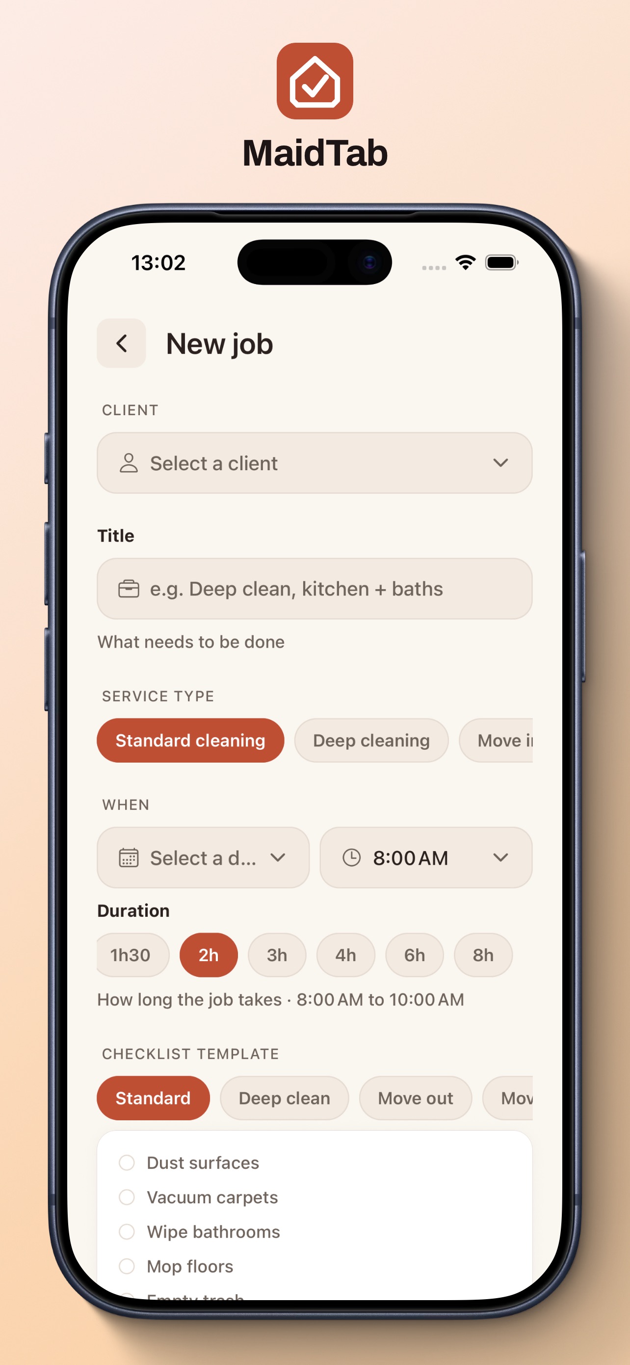 Screenshot 8 of Maidtab