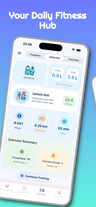 Fitnessly – Workout Programs Screenshot 1 of 5