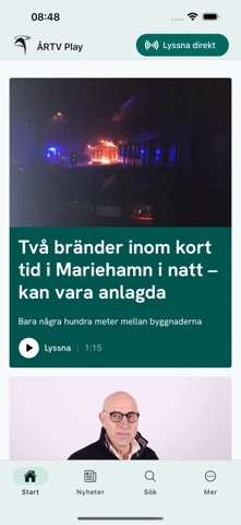 ÅRTV Play iPhone screenshot 1