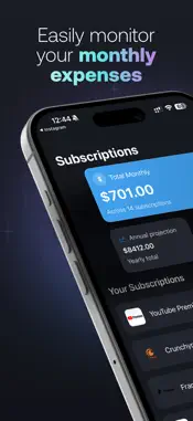 Track Subscriptions - SubZero screenshot 1