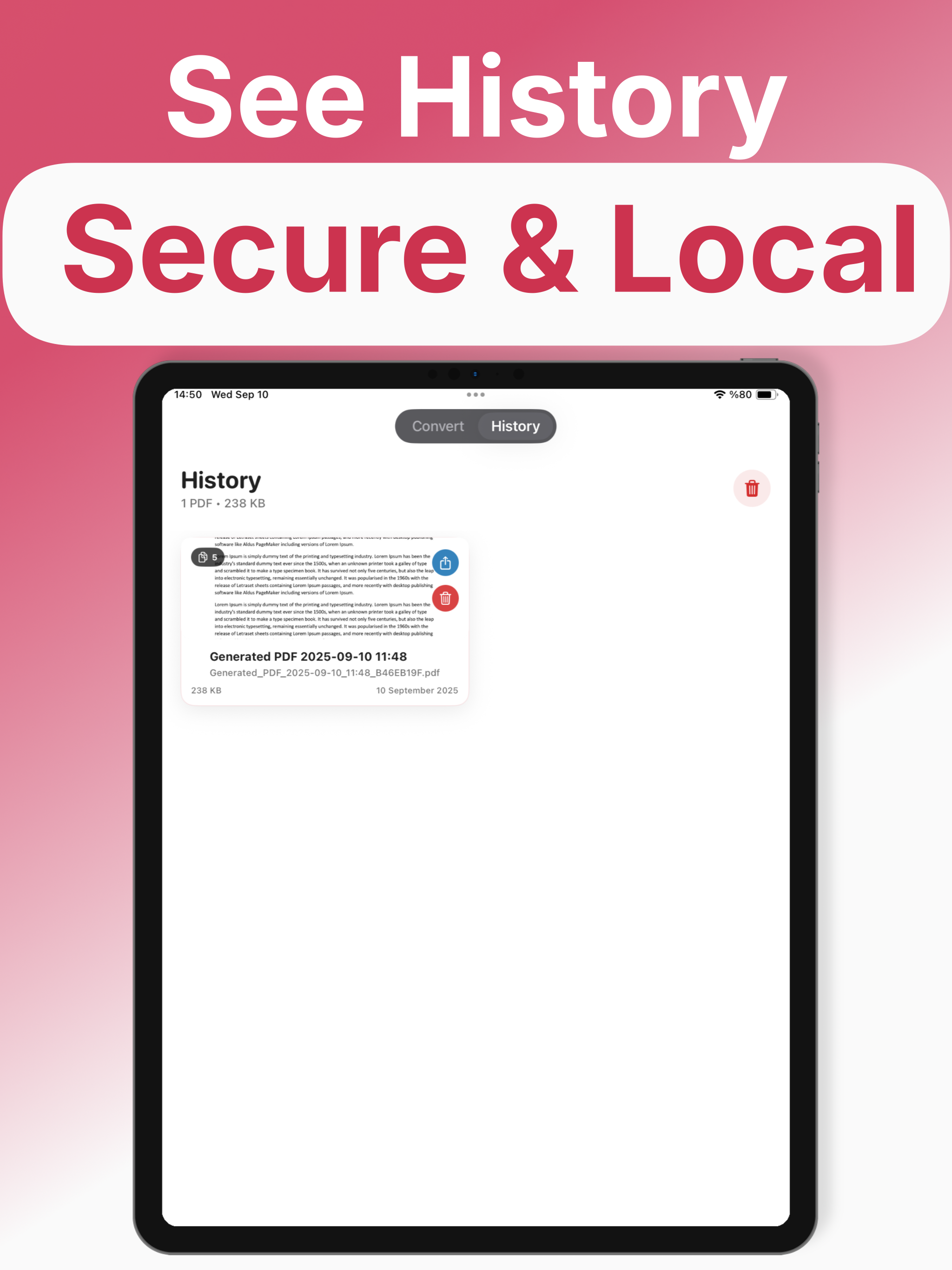 Convertify PDF: Converter Edit screenshot 12