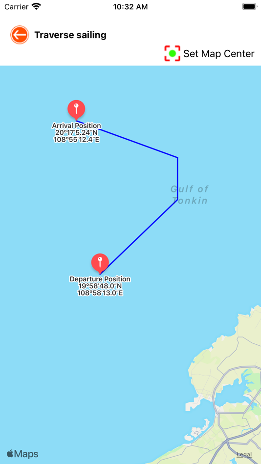 #5. Nautical Calculator Preview (iOS) Podle: The Vu Cong