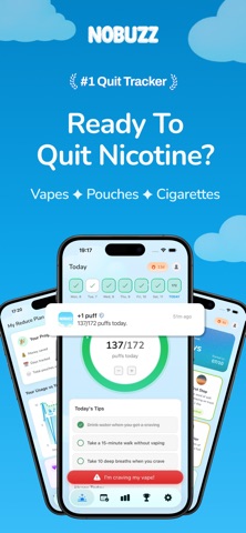 NOBUZZ: Puff Tracker screenshot