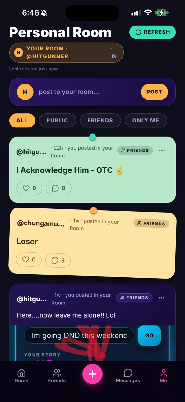 iPhone screenshot