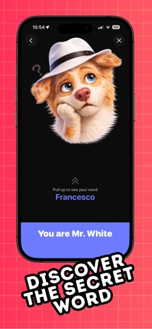 Mr White party games SMEX iPhone screenshot