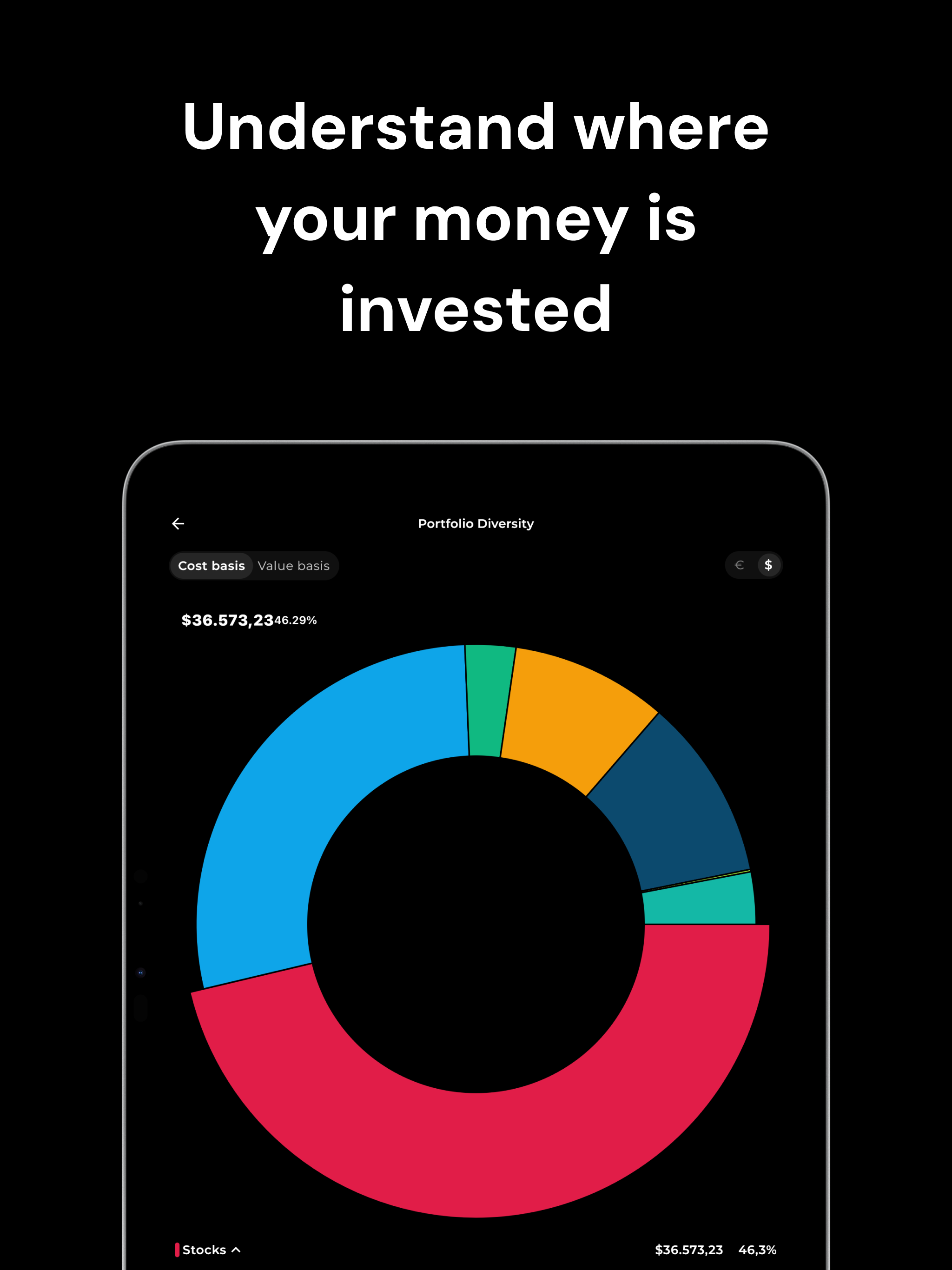 Valora: Stocks & Portfolio